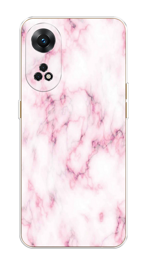 

Чехол на OPPO Reno 8T 4G "Мрамор с розовым", Белый;розовый, 2513250-1