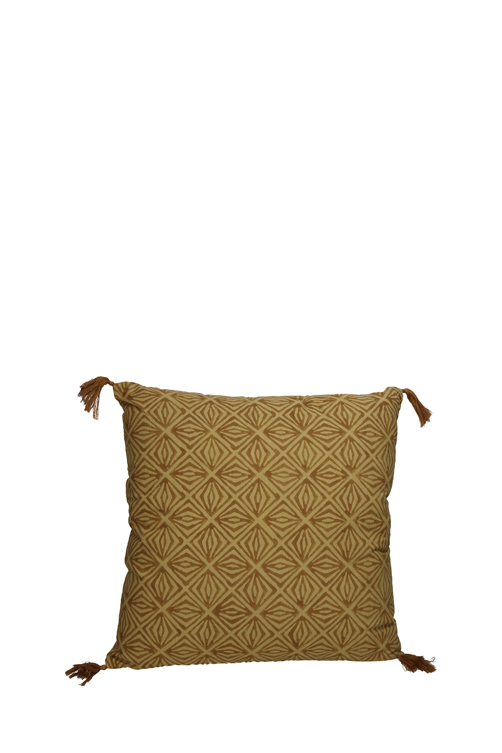 Подушка декоративная KAL-2405 45x45 желто-коричневый
