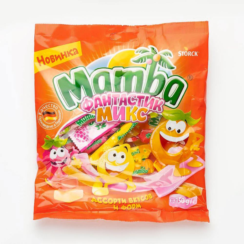 

Конфеты жевательные Mamba Фантастик микс 150 г