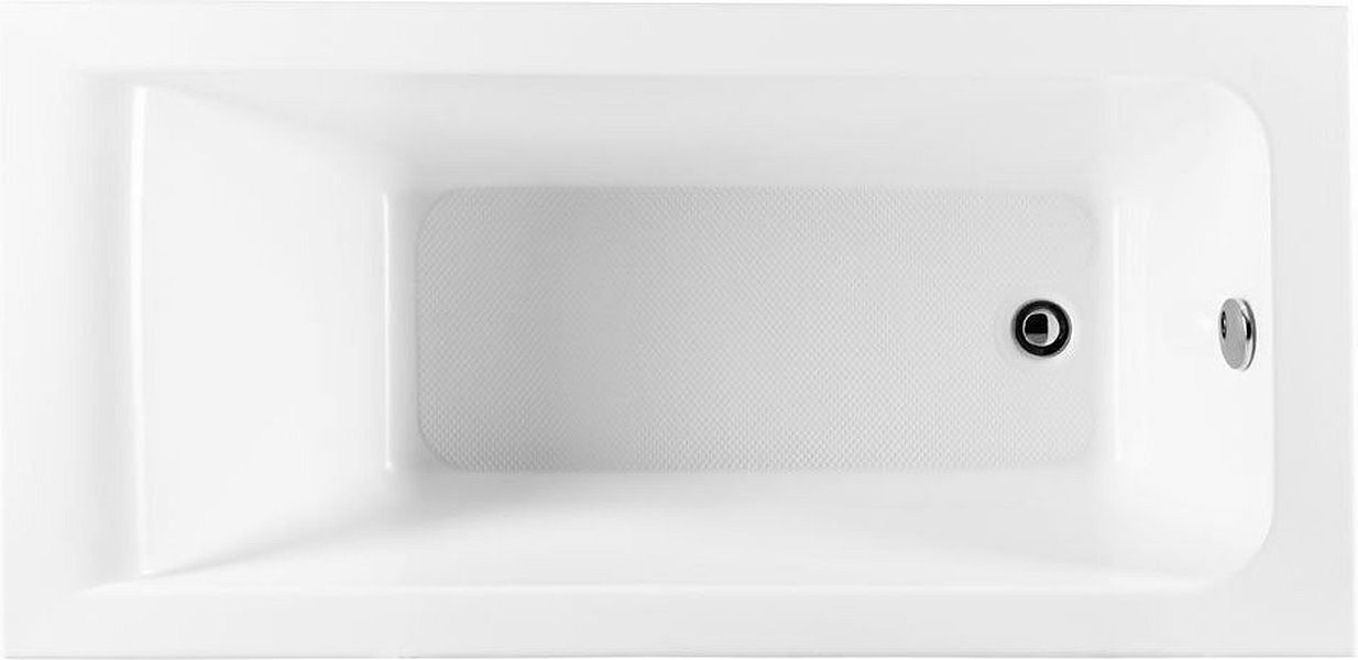 Ванна акриловая Aquanet Bright 155х70 белая (239596) ежедневник в тонкой обложке с тиснением shine bright а5 80 листов