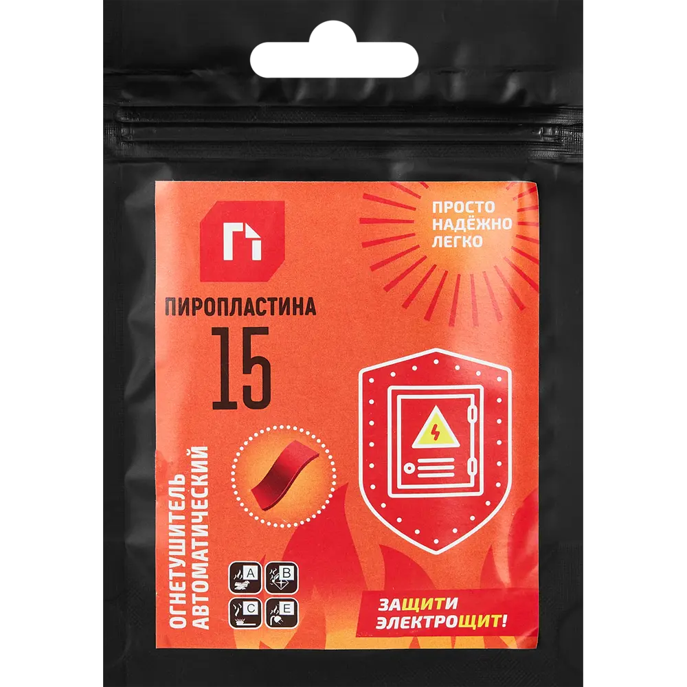 

Пиростикер ЩИТ 15