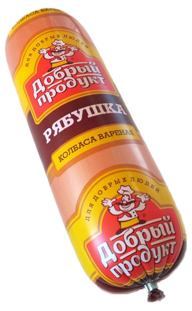 

Колбаса вареная Добрый продукт Рябушка 1 кг