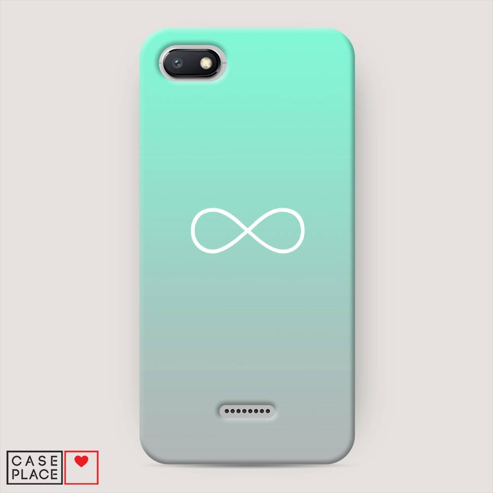 фото Пластиковый чехол "бесконечность от тиффани" на xiaomi redmi 6a awog