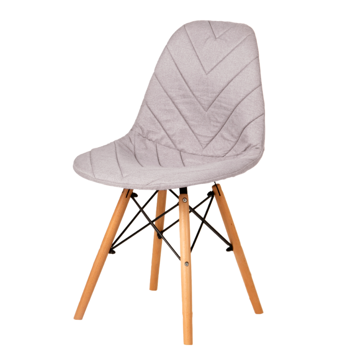 

Стул обеденный LuxAlto ChairsEames 13773 белый, съемный чехол рогожка, Жемчужный, ChairsEames