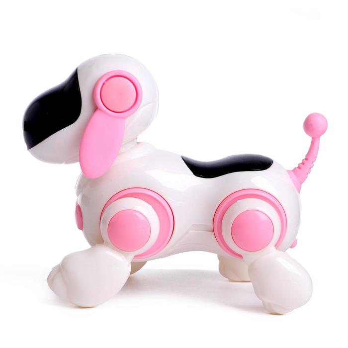 Робот Woow Toys Умная Лотти, ходит, поет, цвет розовый собачка робот умная лотти ходит поёт работает от батареек розовый