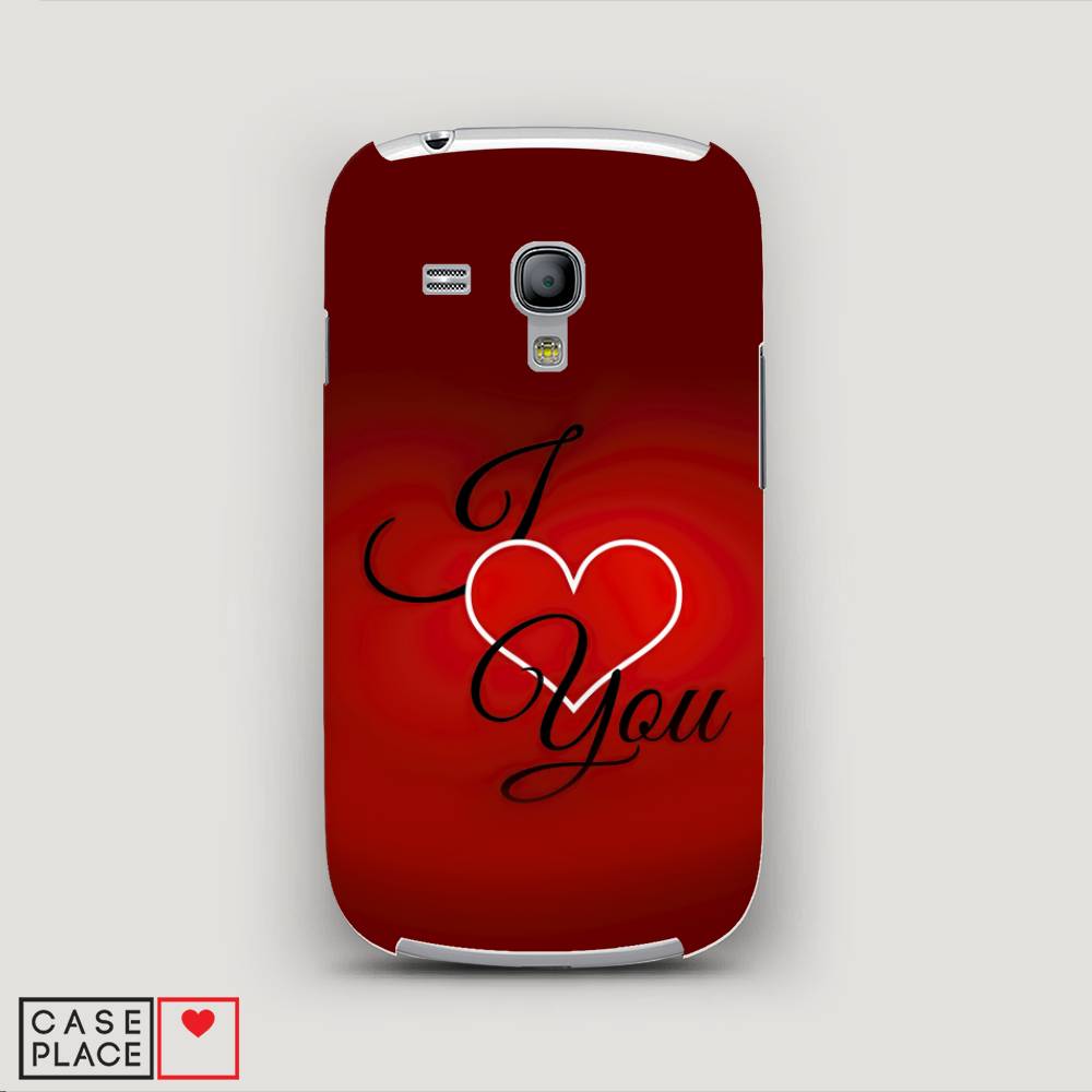 

Чехол Awog "I love you 3" для Samsung Galaxy S3 mini