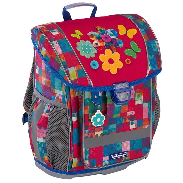 

Ранец Erich Krause ErgoLine, 16 л, Patchwork, Разноцветный, ErgoLine, 16 л, Patchwork