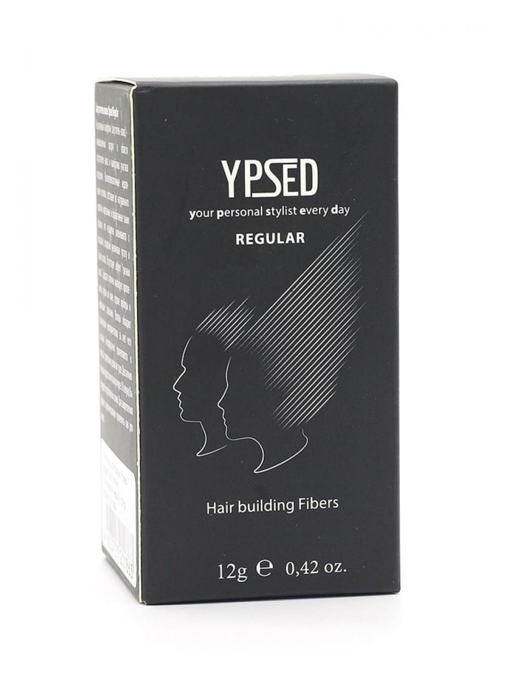 Камуфляж для волос Ypsed Regular Black черный, 12 гр арт 211856 аэрозольный загуститель стайлинг волос kingyes black 130мл