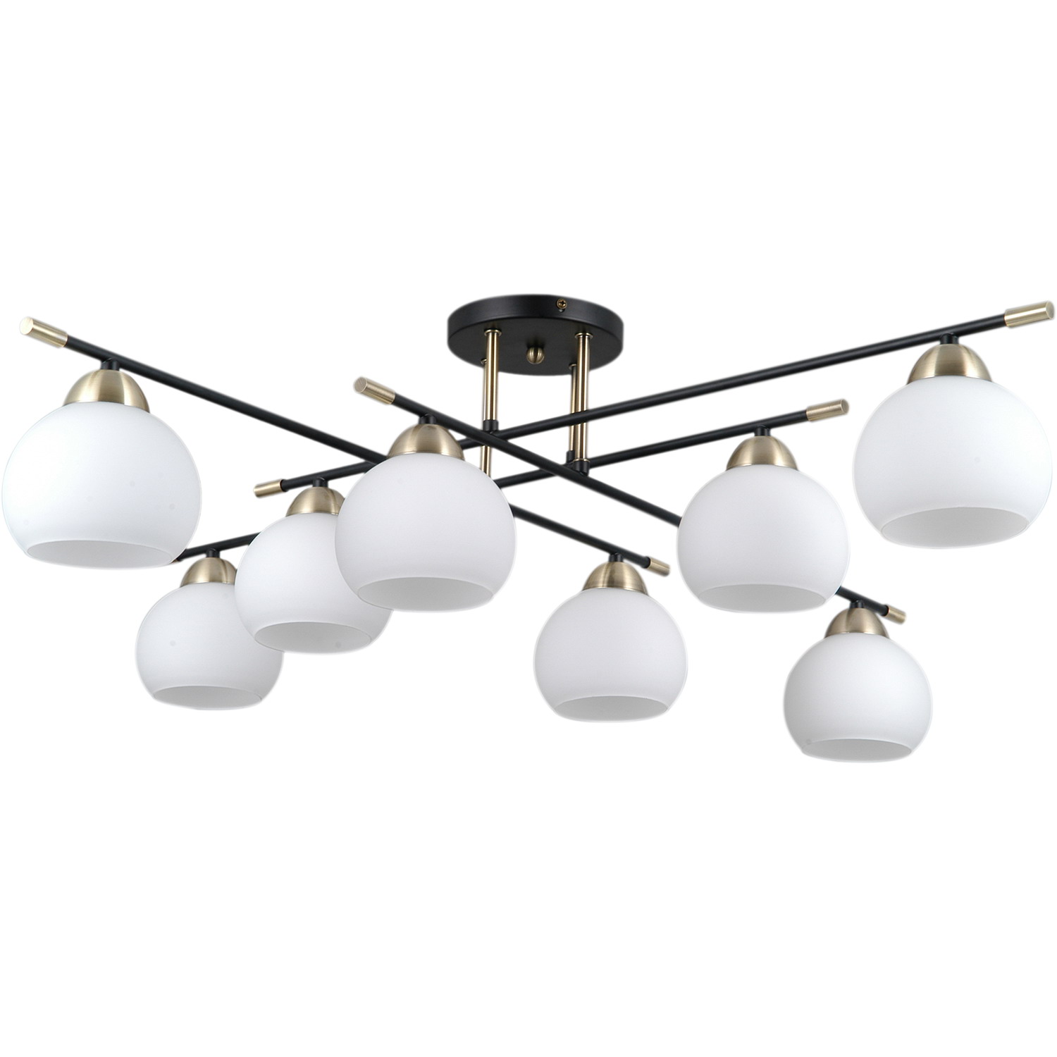 

Люстра потолочная illumico IL0446-8CSQ-79 BK