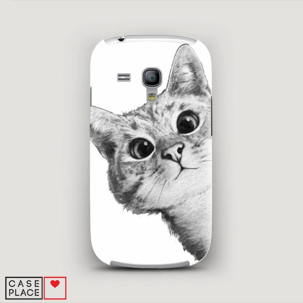 

Чехол Awog "Кот рисунок черно-белый" для Samsung Galaxy S3 mini