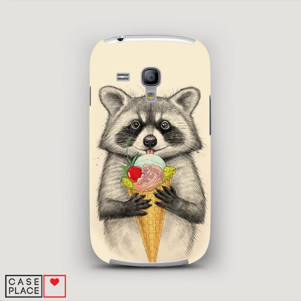 

Чехол Awog "Енот с мороженым" для Samsung Galaxy S3 mini
