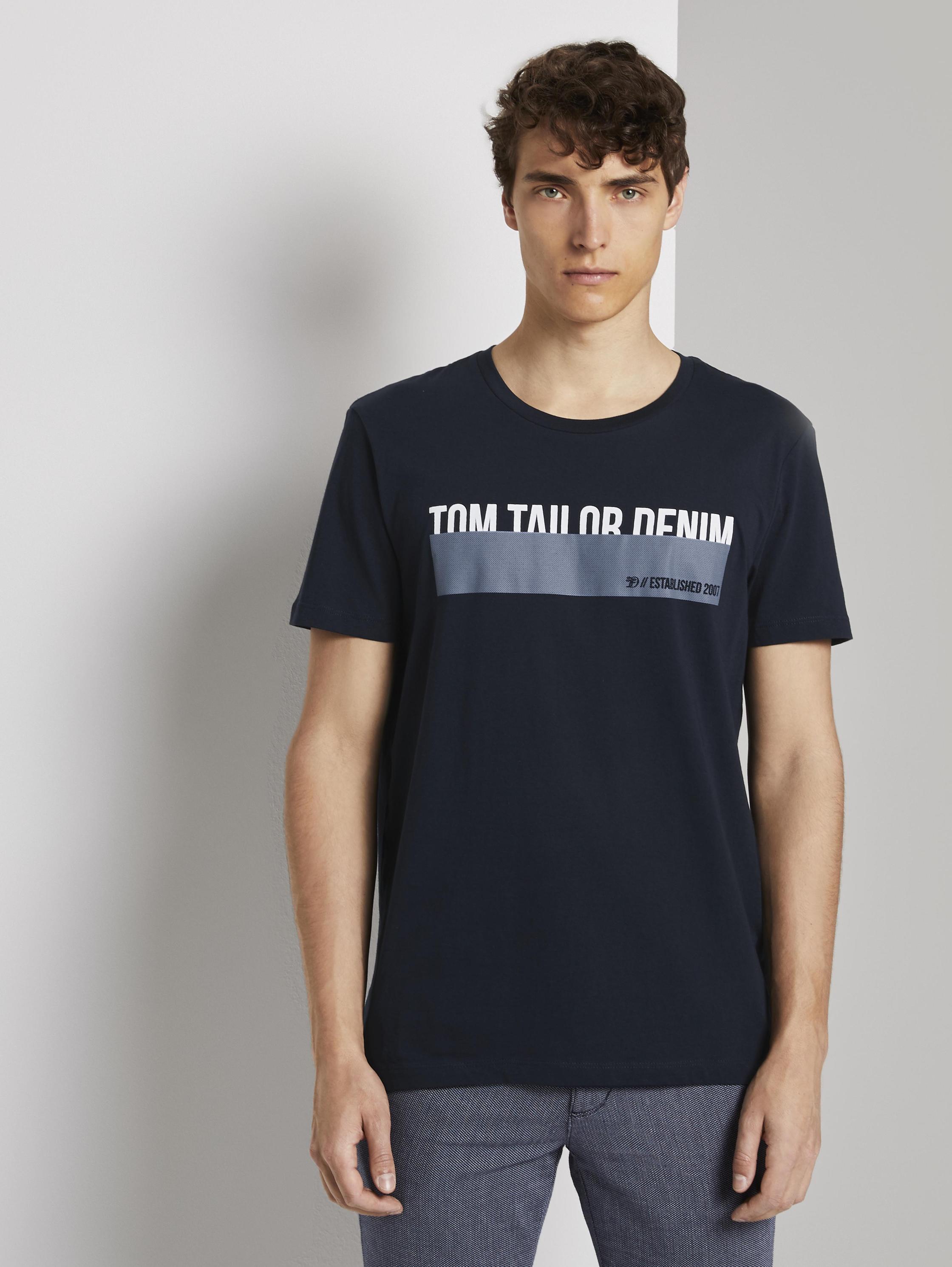 

Футболка мужская 1016303 TOM TAILOR синяя 2XL, 1016303