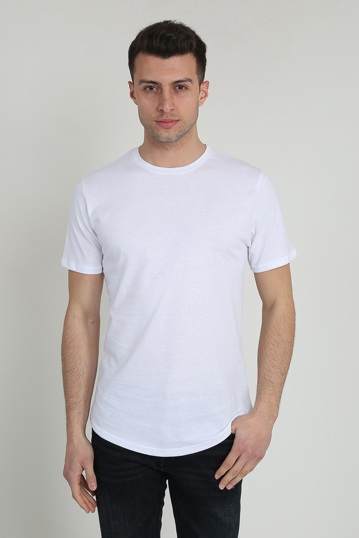 

Футболка мужская Terapi Giyim 25412 белая XL (товары доставляются из-за рубежа), 25412