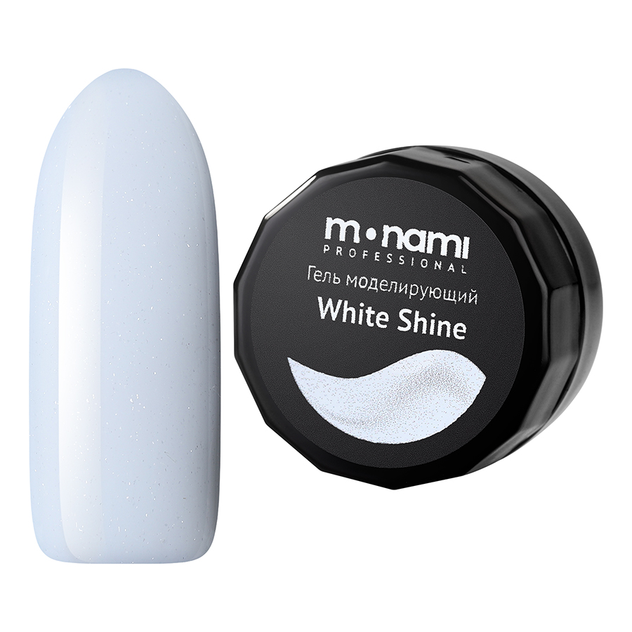 

Гель для наращивания Monami Professional White Shine, 5 г
