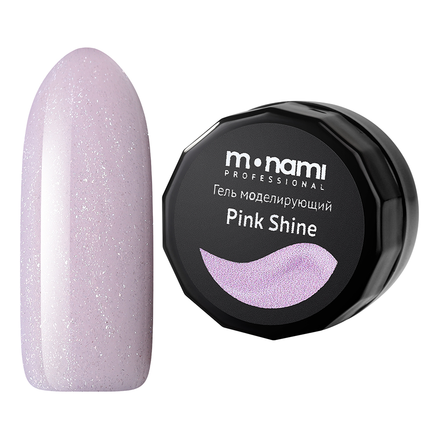 

Гель для наращивания Monami Professional Pink Shine, 5 г