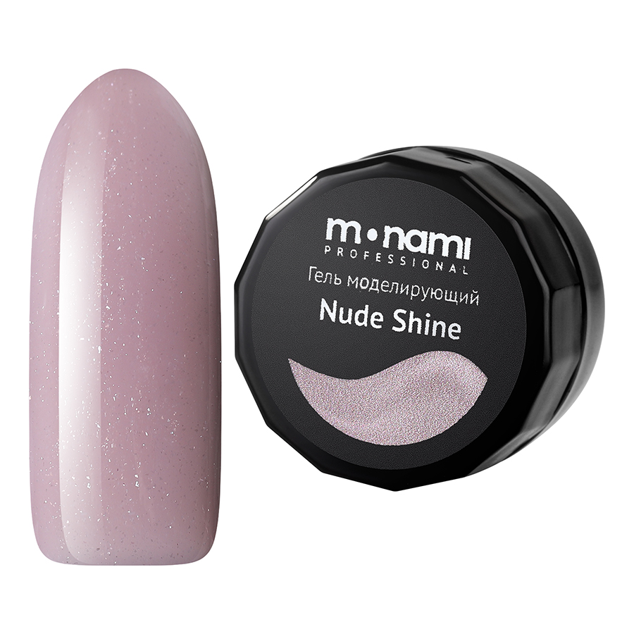 Гель для наращивания Monami Professional Nude Shine, 5 г послушный зайчонок