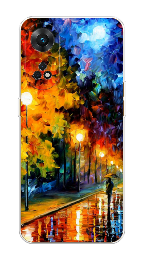 

Чехол на OPPO Reno 8T 4G "Безлюдная улочка", Оранжевый;желтый;синий, 2513250-1