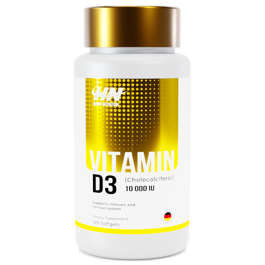 Витамин D3 Hayat Nutrition Vitamin D3 10000 ME 120 капсул