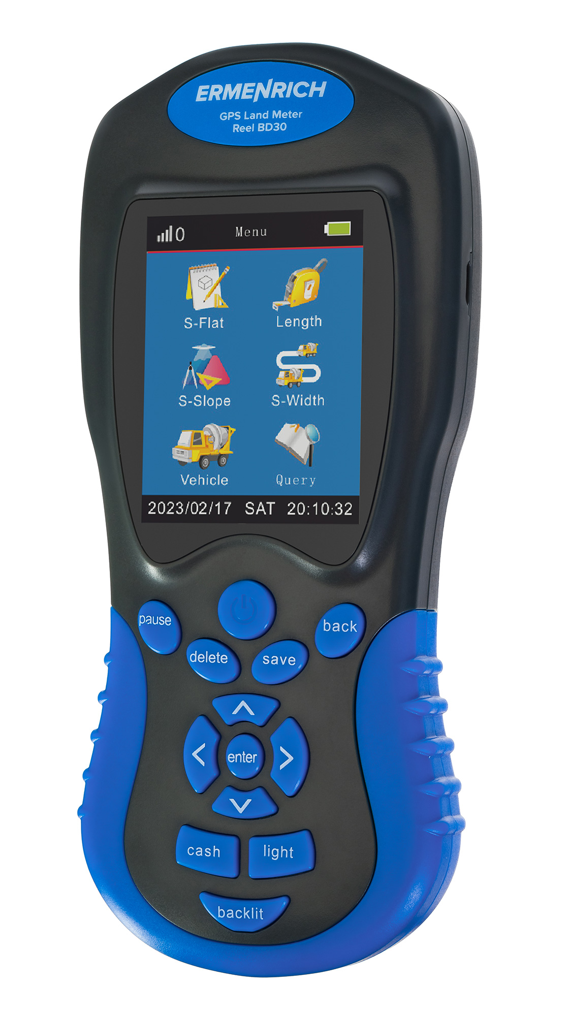 GPS-измеритель площади Ermenrich Reel BD30 цифровой измеритель освещенности люксметр uni t