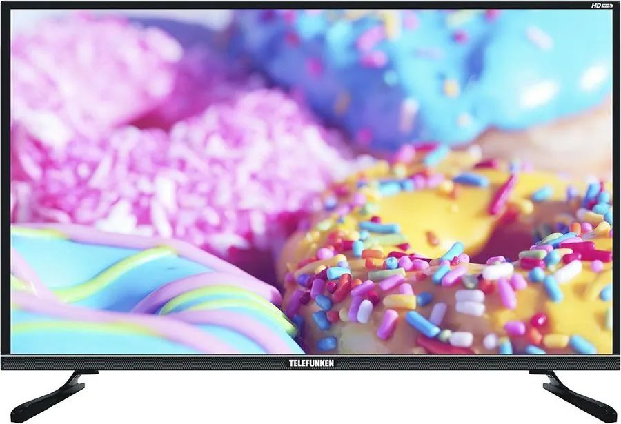 

Телевизор Telefunken TF-LED24S15T2/H, 23,6"(60 см), HD, Черный, TF-LED24S15T2/H
