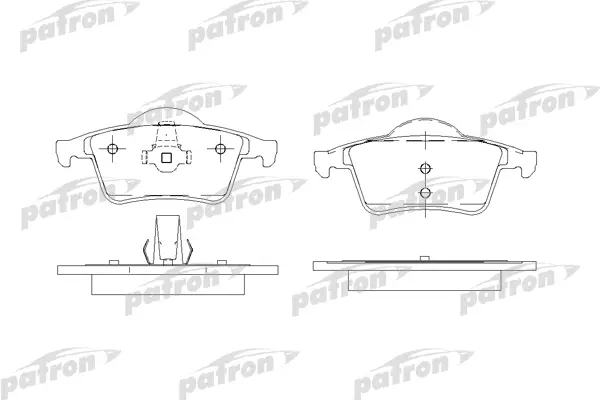 

Тормозные колодки PATRON дисковые PBP1383