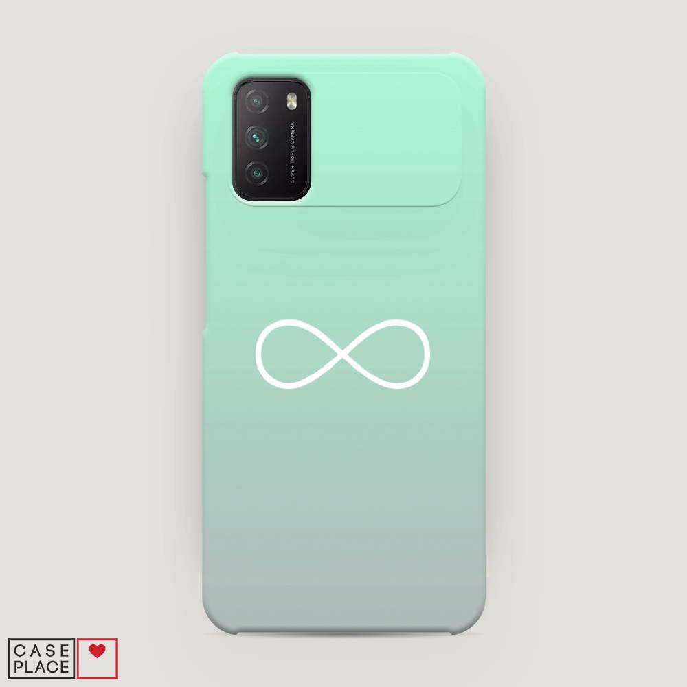

Пластиковый чехол "Бесконечность от Тиффани" на Xiaomi Poco M3, 39520-3