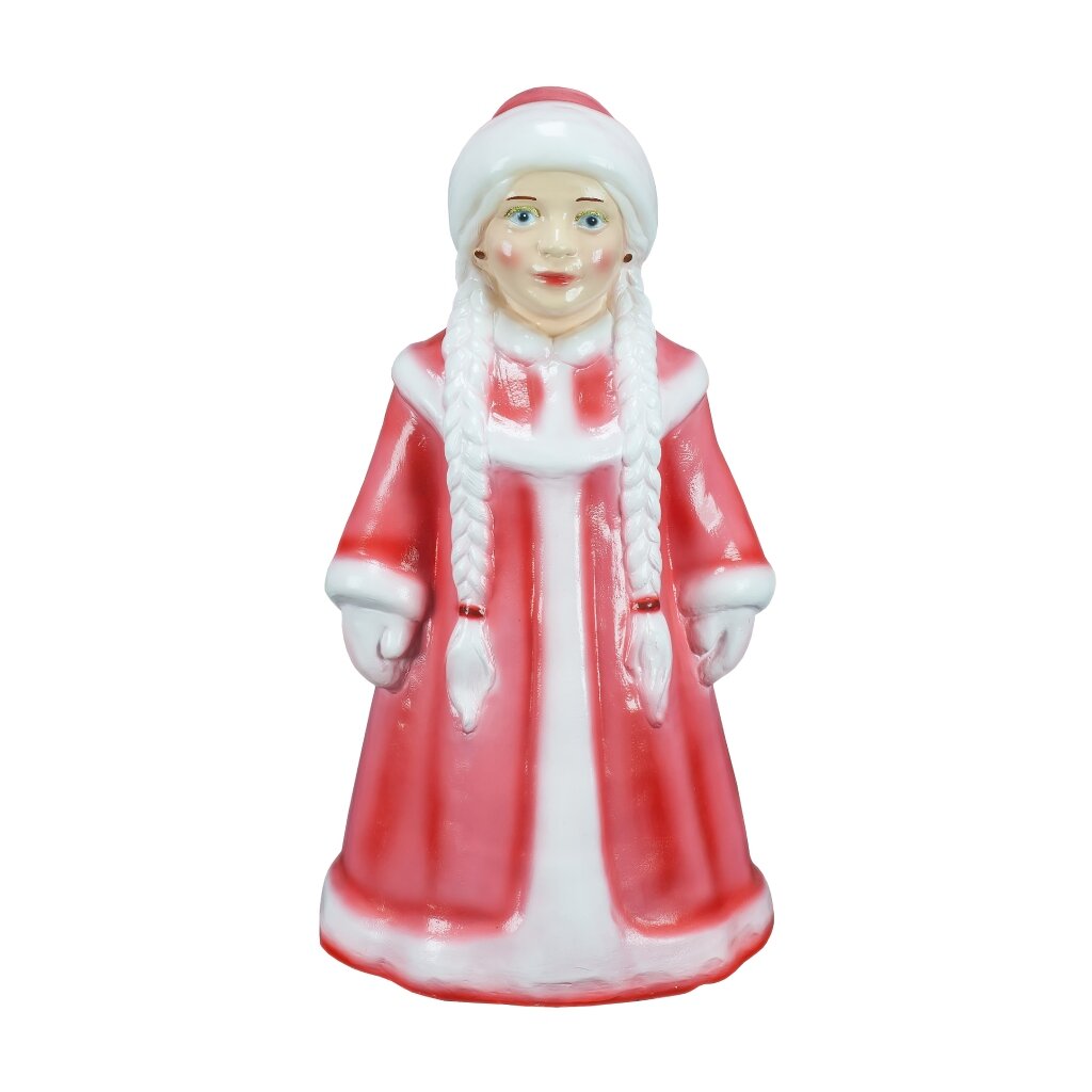 

Фигурка садовая Снегурочка в красном, 25х50 см, новогодняя, 320, Красный;белый
