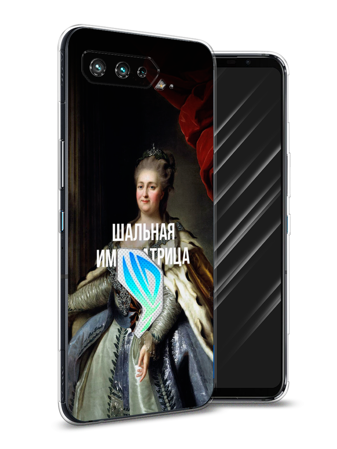 

Чехол Awog на Asus ROG Phone 5 "Шальная императрица", Синий;красный;белый, 44250-6