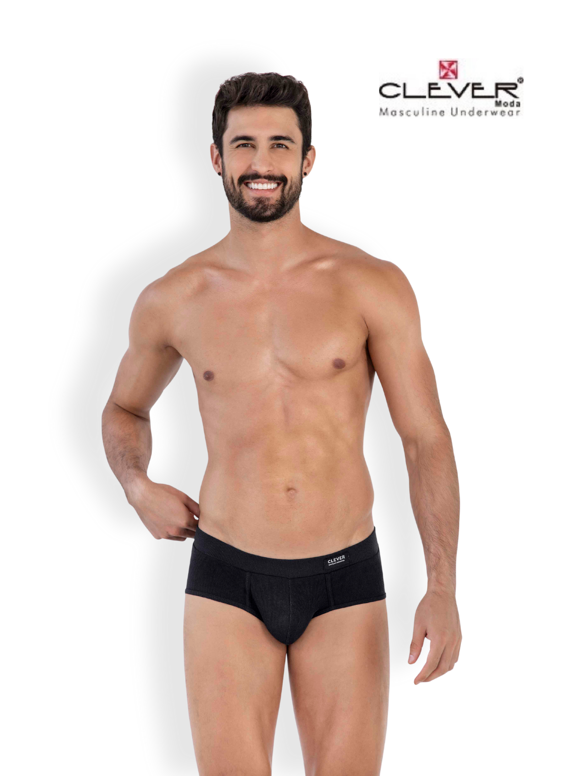

Трусы мужские Clever Masculine Underwear 1605 черные S, Черный, 1605