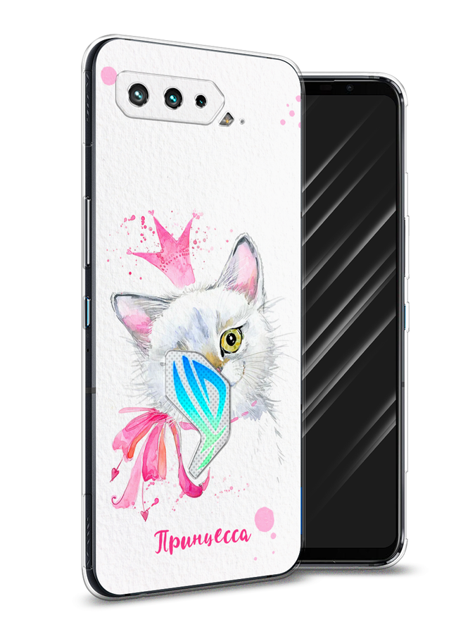 

Чехол Awog на Asus ROG Phone 5 "Моя принцесса", Белый;розовый;серый, 44250-6