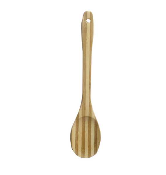 фото Лопатка кулинарная бамбуковая, ложка good quality (31,5см) flatel mc-1903247