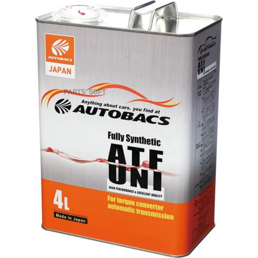 AUTOBACS A01555200 Масло трансмисионное AUTOBACS ATF UNI 4L  () 1шт