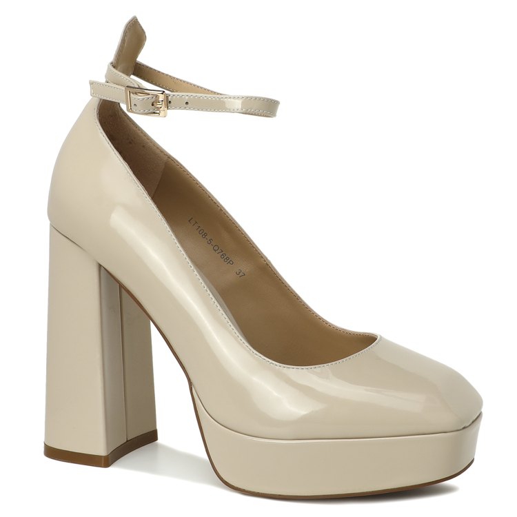 

Туфли женские Tendance LT108-5 бежевые 37 EU, Бежевый, LT108-5