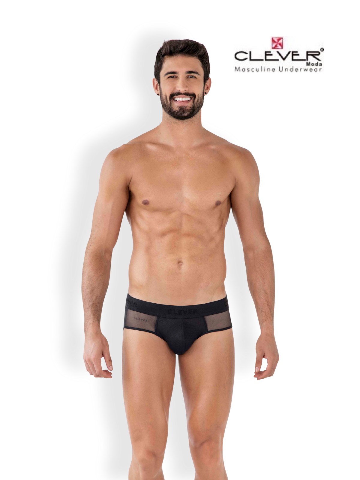 Трусы мужские Clever Masculine Underwear 1626 черные S