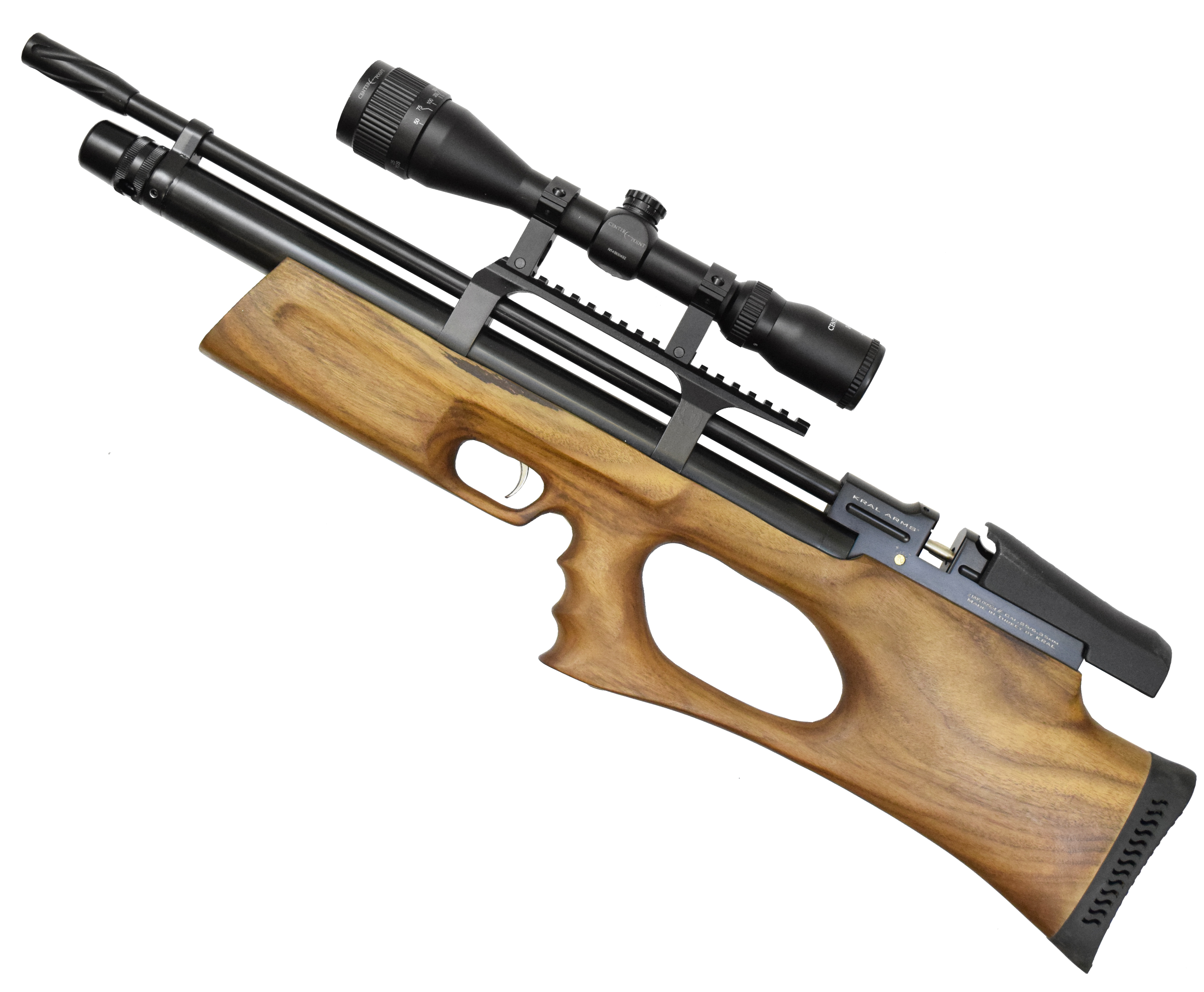 Пневматическая винтовка Kral Temp Puncher Breaker 3W PCP (6.35 мм, орех)
