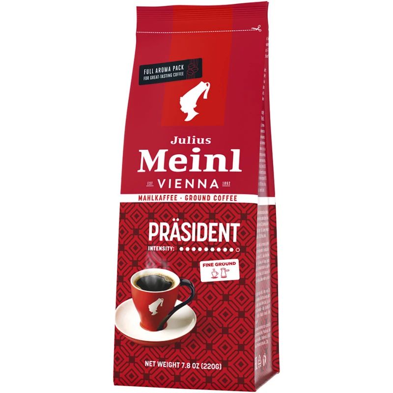 Кофе Julius Meinl Президент молотый 220 г 600₽