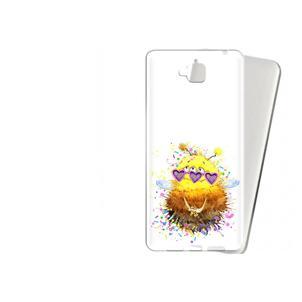 Чехол MyPads Tocco для Huawei Enjoy 5 Пушитый шмель (PT24942.37.143)