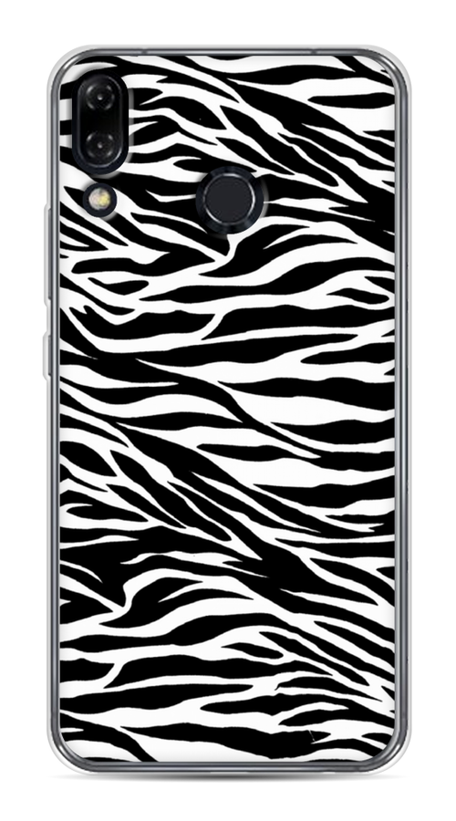 

Чехол Awog на Asus Zenfone 5Z ZS620KL "Принт зебра", Белый;серый;черный, 43450-7
