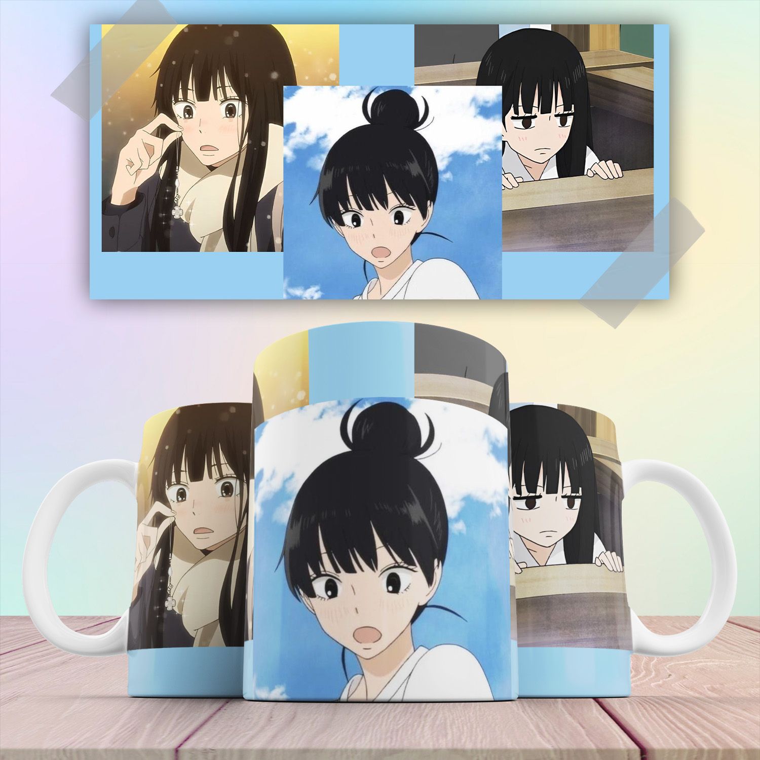 

Кружка аниме Достучаться до тебя Kimi ni Todoke Савако Куронума 330 мл