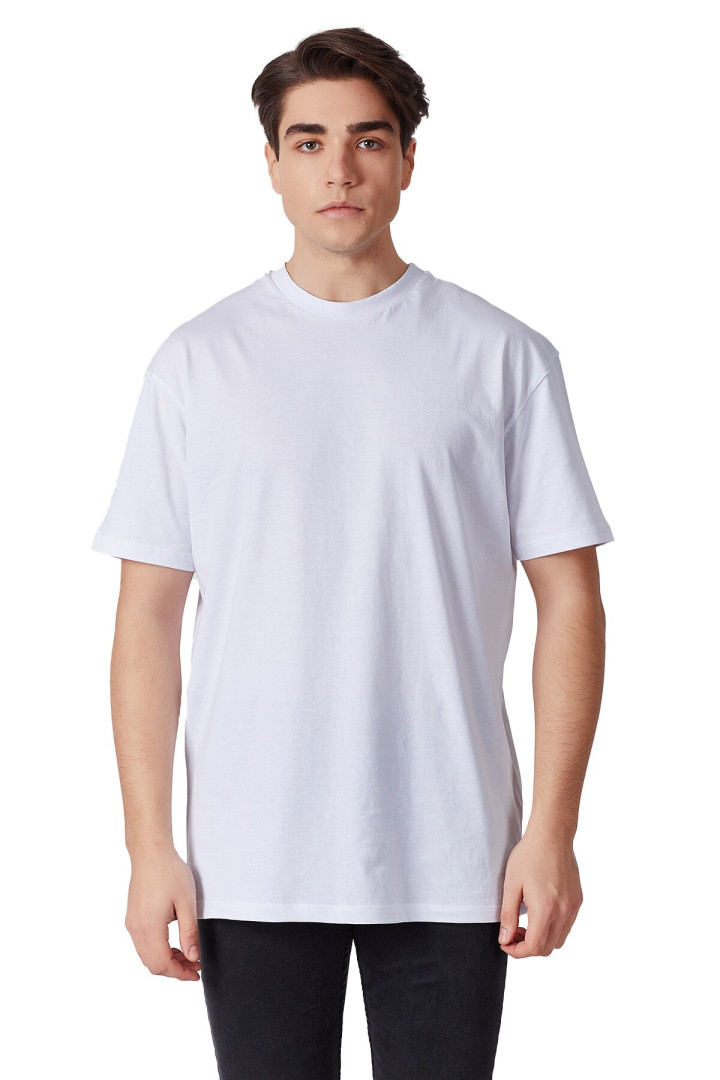 

Футболка мужская Manche ME21S215349 белая M (товары доставляются из-за рубежа), ME21S215349