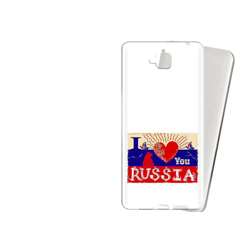 

Чехол MyPads Tocco для Huawei Enjoy 5 Люблю Россию (PT24942.37.112), Прозрачный, Tocco