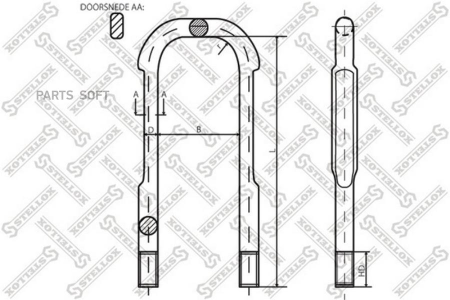 

STELLOX Стремянка STELLOX 8464190sx