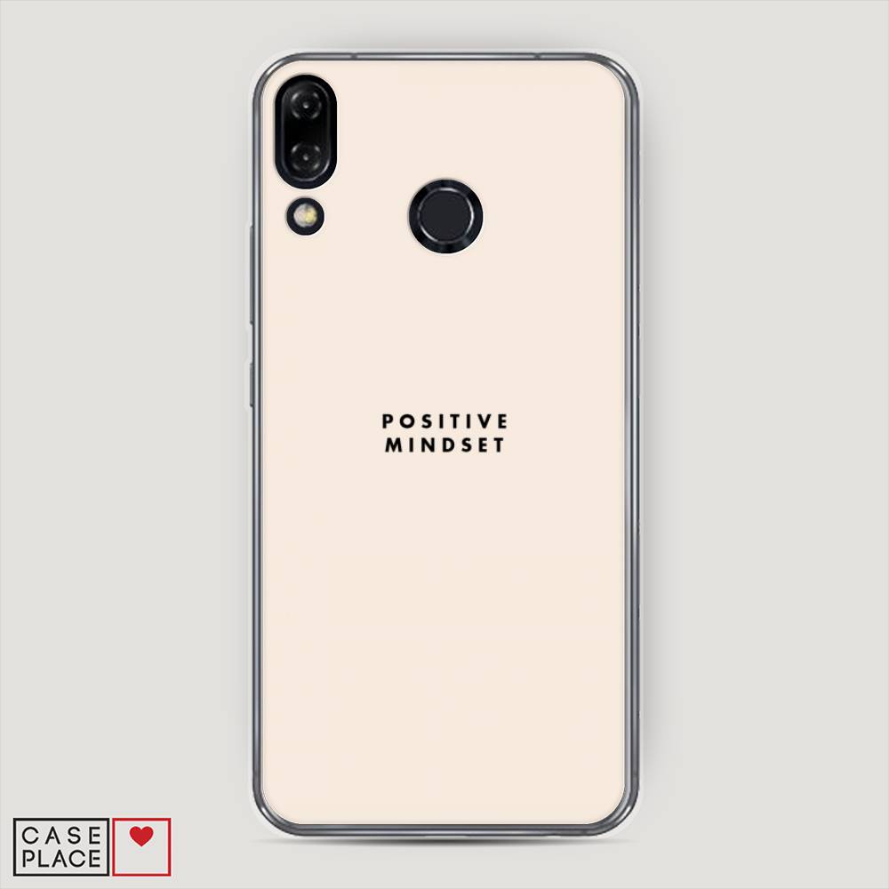 фото Чехол awog "позитивное мышление" для asus zenfone 5z zs620kl