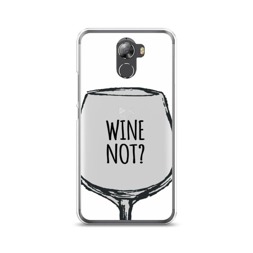 

Чехол на Wileyfox Swift 2 "Wine not white", Белый, 210350-6
