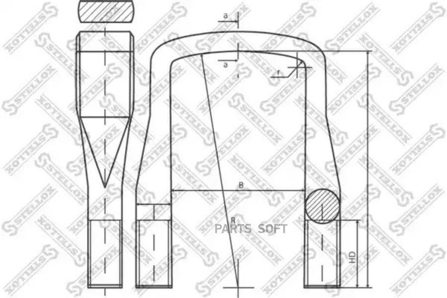 

STELLOX Стремянка STELLOX 8464029sx