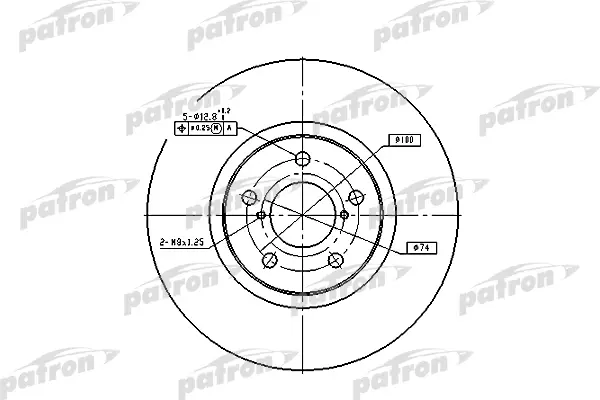 

Диск Тормозной Передн Subaru: Forester 97-02, Impreza 94-00, Impreza 00-, Impreza Универса