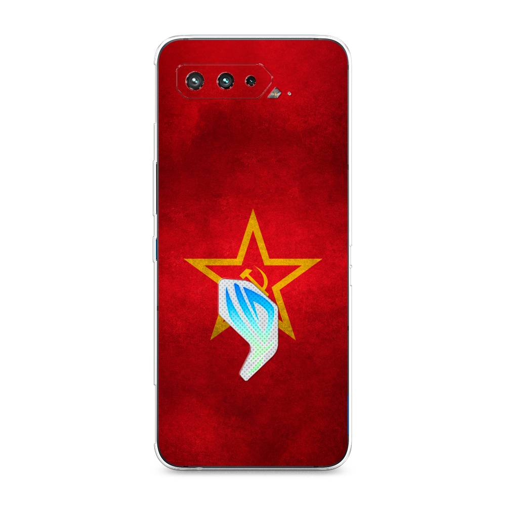 фото Чехол awog "красное знамя" для asus rog phone 5