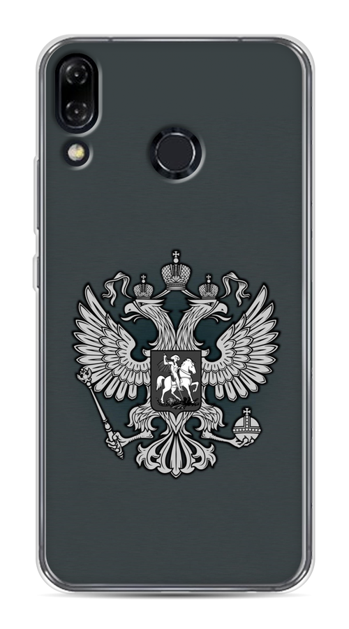 

Чехол Awog на Asus Zenfone 5Z ZS620KL "Герб России серый", 43450-5