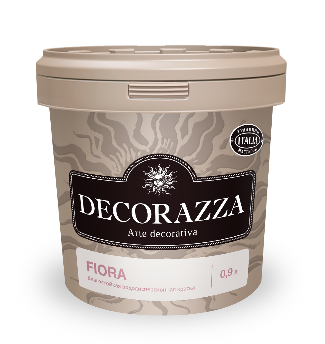 

Краска для стен и потолков Decorazza Fiora, База С, бесцветная 0,9 л (только колеровка), Прозрачный, Fiora-1