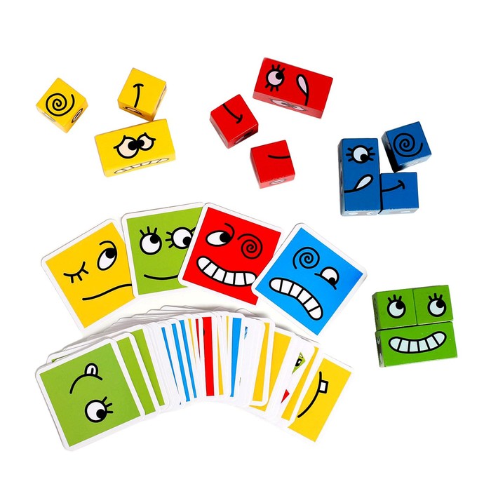 

Развивающая игрушка Сложи правильно лицо 20х20х3,5 см, "Сложи правильно лицо" 20х20х3,5 см